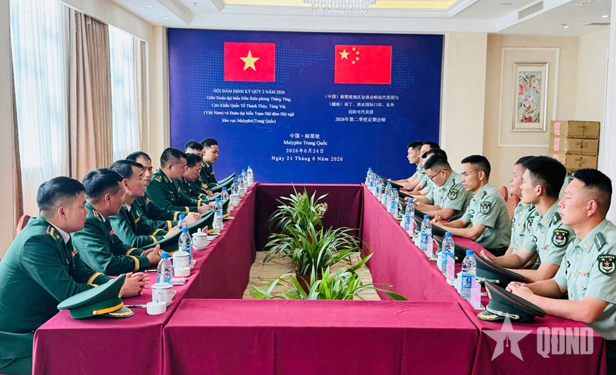 Xây dựng biên giới Việt Nam - Trung Quốc hòa bình, hữu nghị, ổn định, hợp tác cùng phát triển